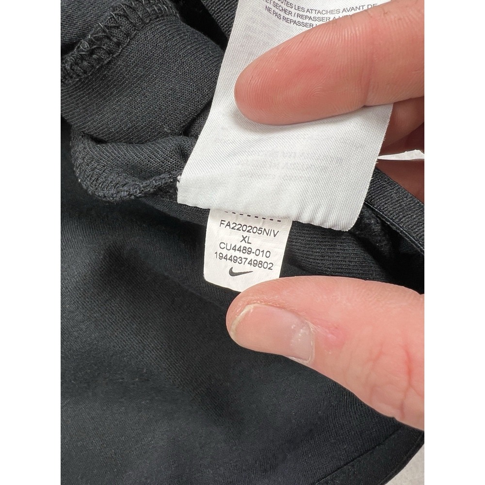 Nike Sports Tech Fleece‎ Hoodie XL Black Full Zip Long Sleeve Jacket - Picture 10 of 13